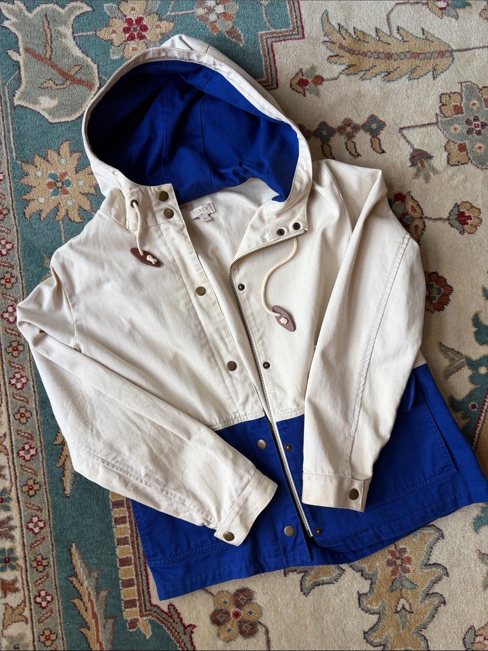 J. Crew adorable Anorak jacket